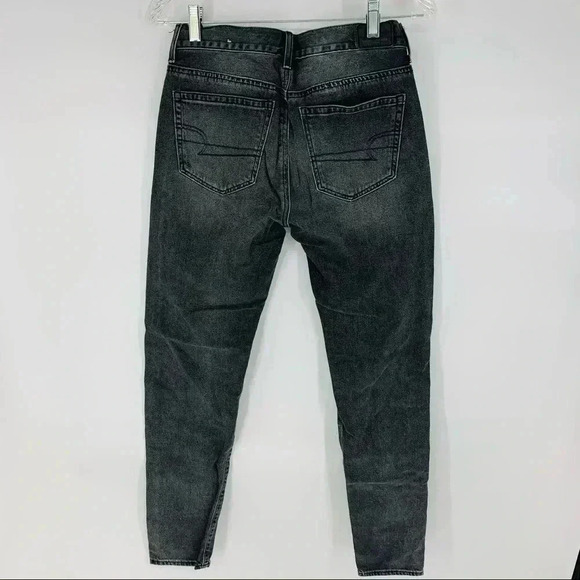 American Eagle 00Long HiRise Girlfriend Jeans - Picture 3 of 10